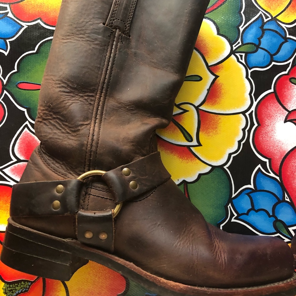Frye harness Motorcycle boots